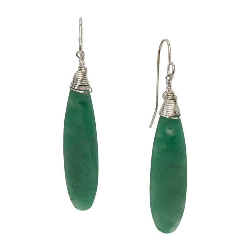 River Jade Earrings