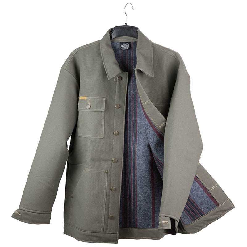 Lined Western Jacket, Olive