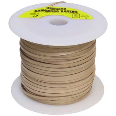 Tan 3 mm Machine Cut Lace, 100 m roll