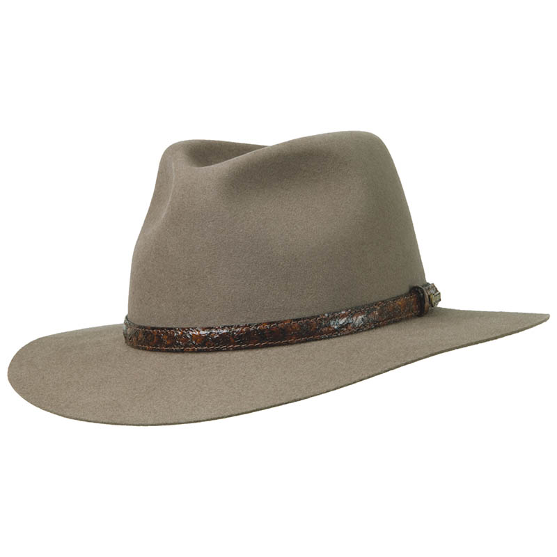 Banjo Paterson Hat by Akubra, Heritage Fawn