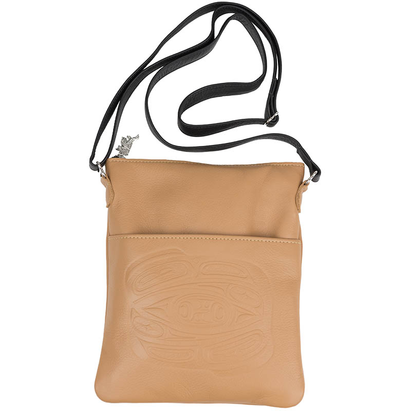 Leather Solo Bag, Brown