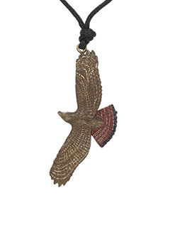 Red-tailed Hawk Pendant