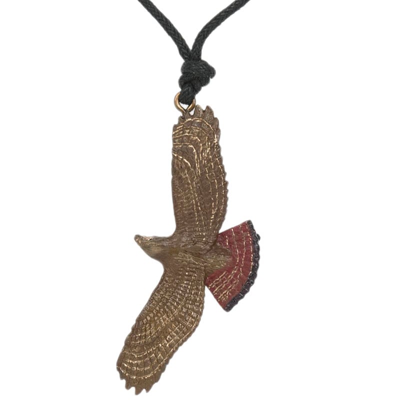 Red-tailed Hawk Pendant by Cavin Richie