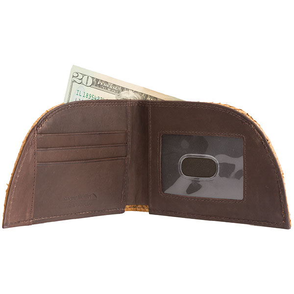 Salmon Wallet with RFID Protection