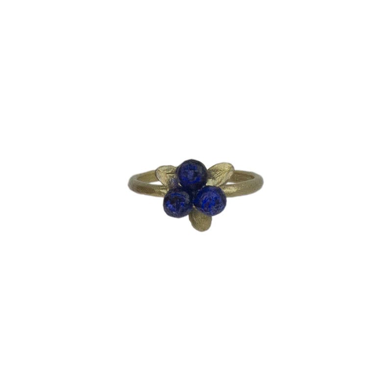 Petite Blueberry Ring, Adjustable