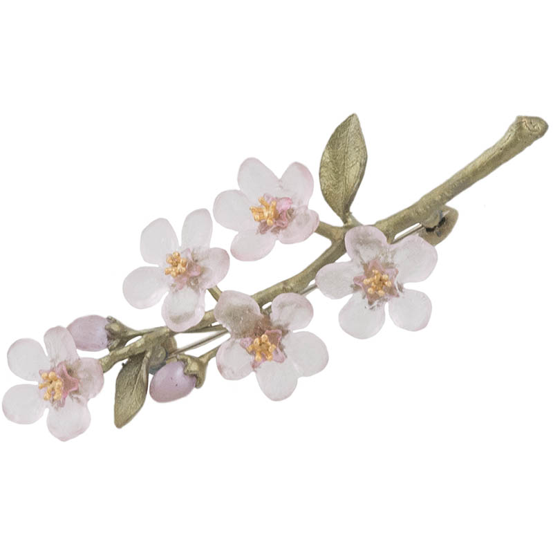 Peach Blossom Brooch