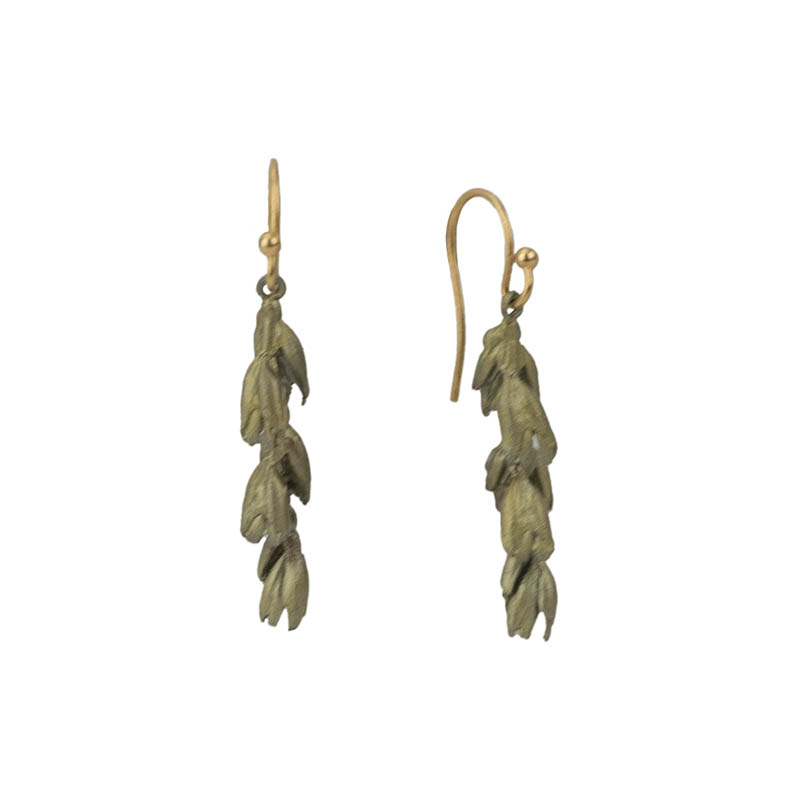 Wheat Earrings by Michael Michaud